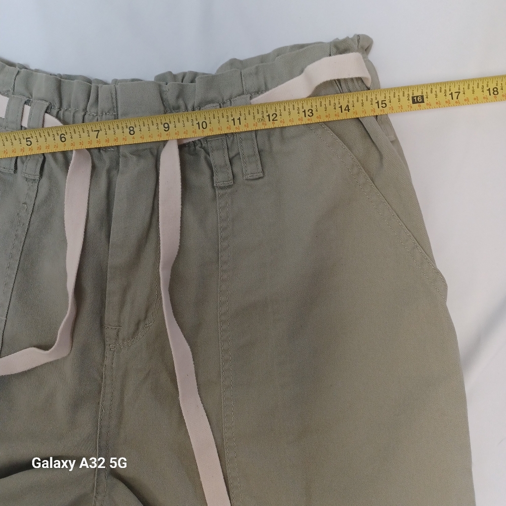 Kensie Women Size 10/30 Olive Green Drawstring Pants - Picture 15 of 17